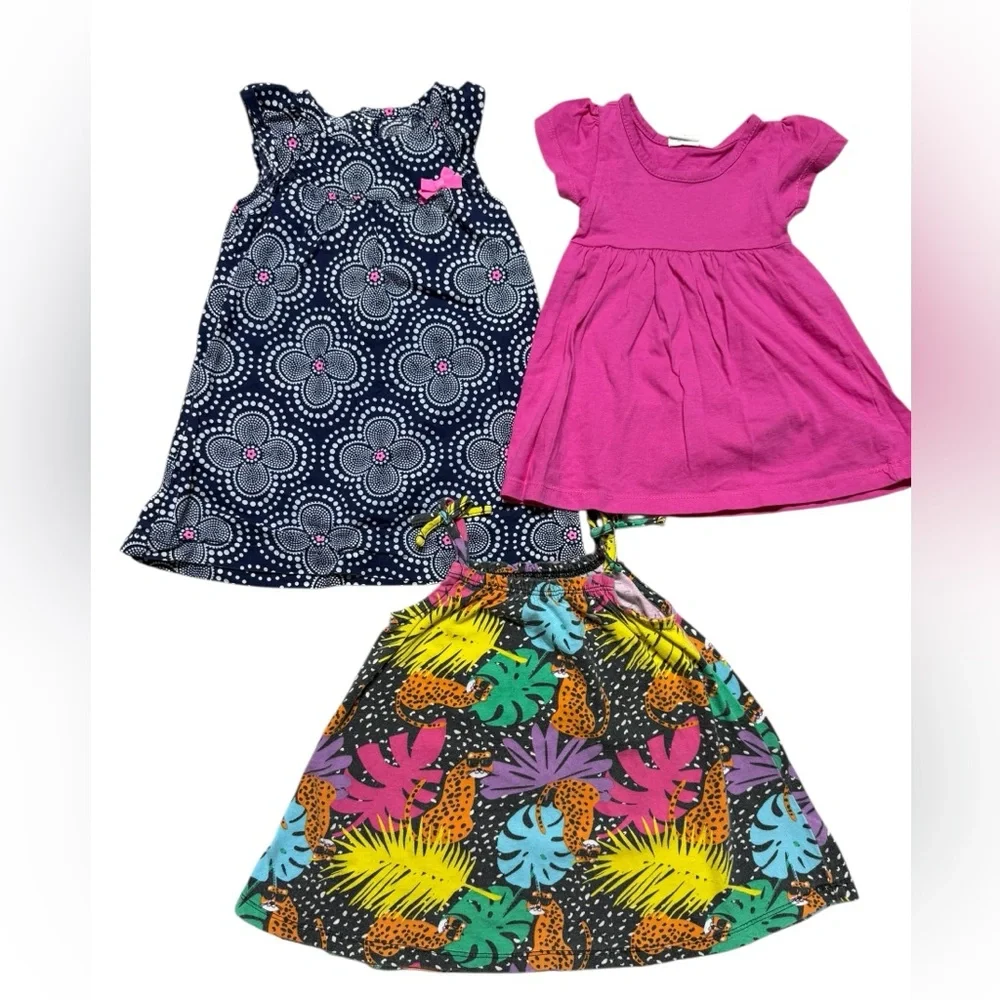 Toddler Baby Girl Dress Bundle Lot | 12M | Carter’s, Okie Dokie and more